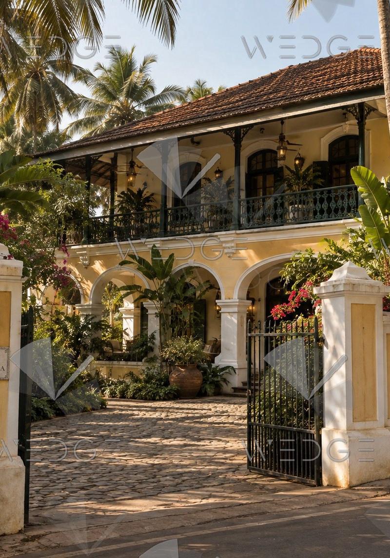 Portuguese villa in Panaji in Panaji